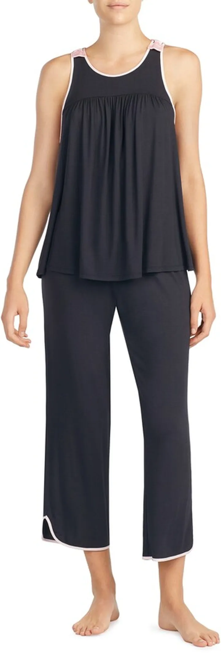 Crop Jersey Pajamas