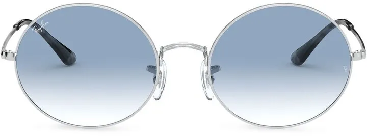Round-Frame Gradient Sunglasses