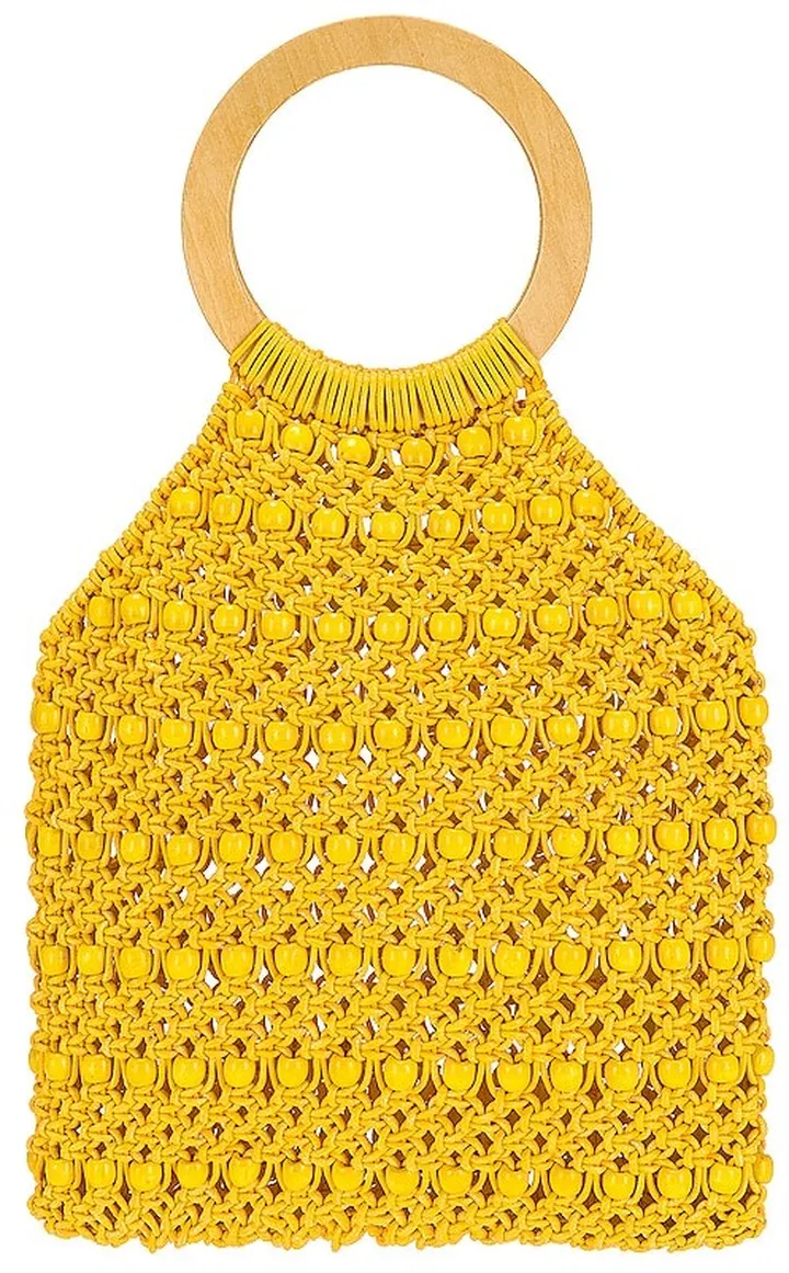 Woven Beaded Bag