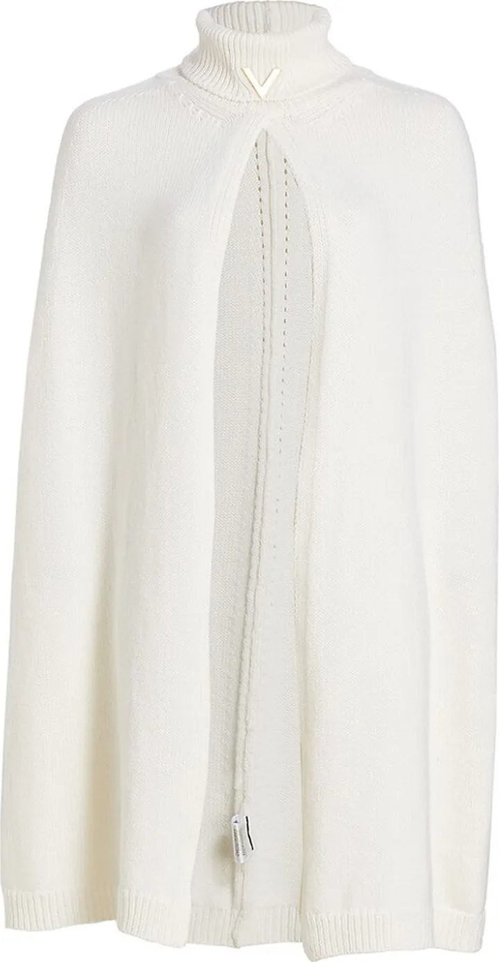 Turtleneck Pullover Cape