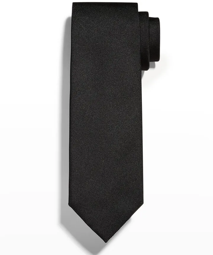 Men's Solid Silk Tie