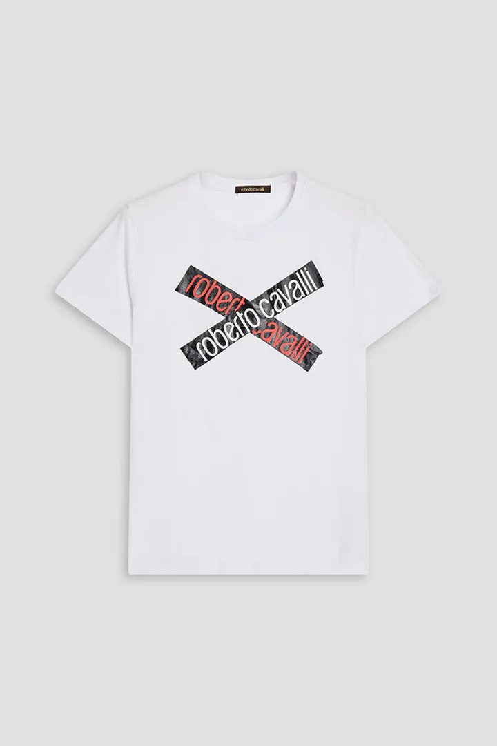 Logo-print cotton-jersey T-shirt