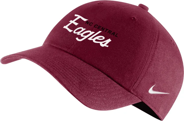 Nike Unisex College Campus 365 (North Carolina Central) Adjustable Hat in Red