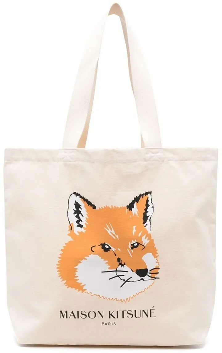 Fox Head medium tote bag