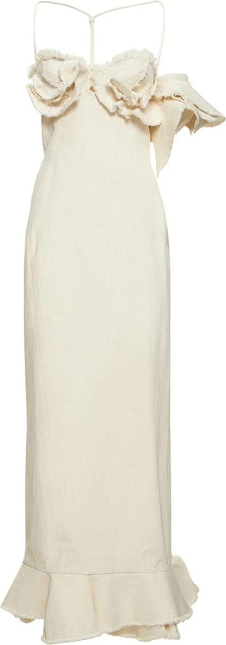 La Robe Artichaut crepe long dress
