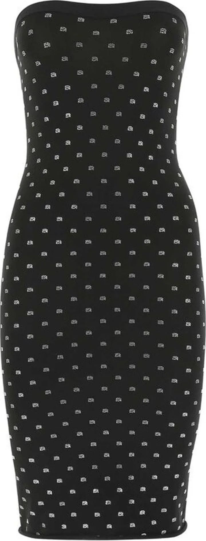 Alexander Wang Embellished Straight Hem Mini Dress