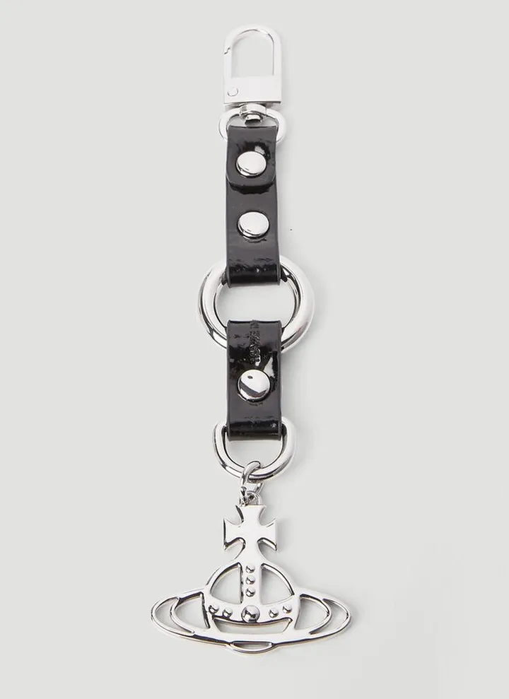Vivienne Westwood Orb Plaque Keyring