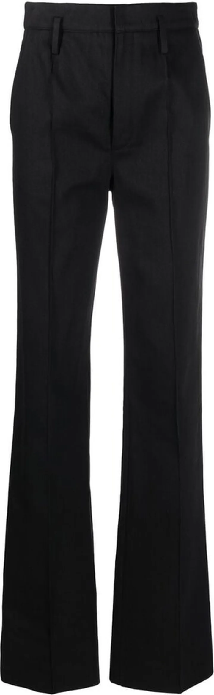 High-Waist Straight Trousers