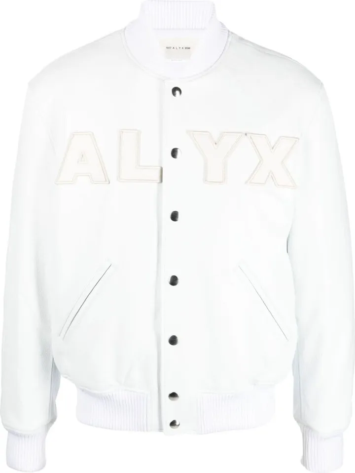 Logo Patch-Detail Cotton Bomber