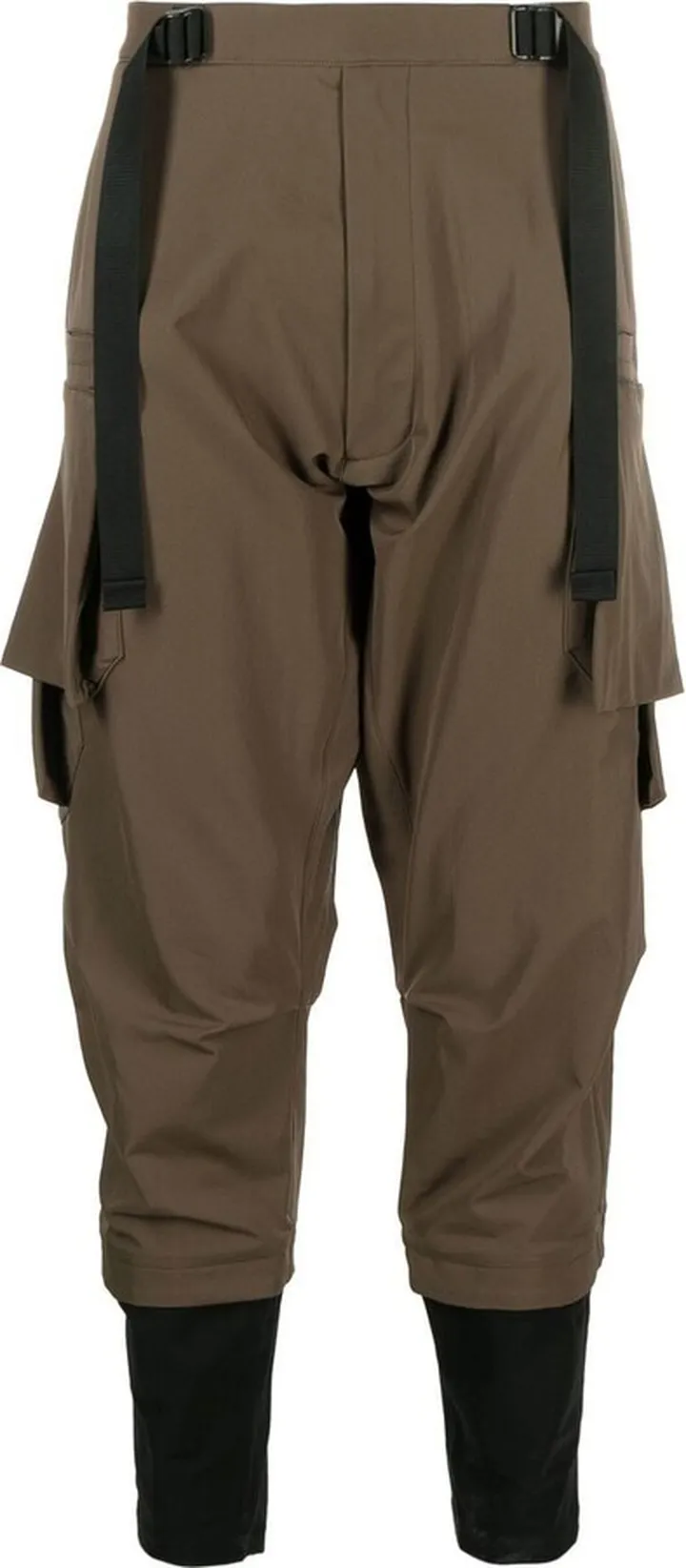 Cropped Cargo Trousers