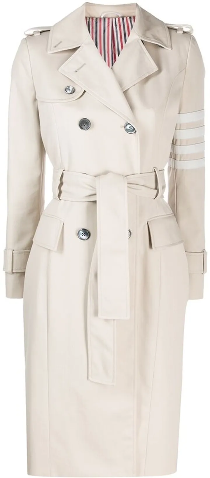 4-Bar waterproof trench coat