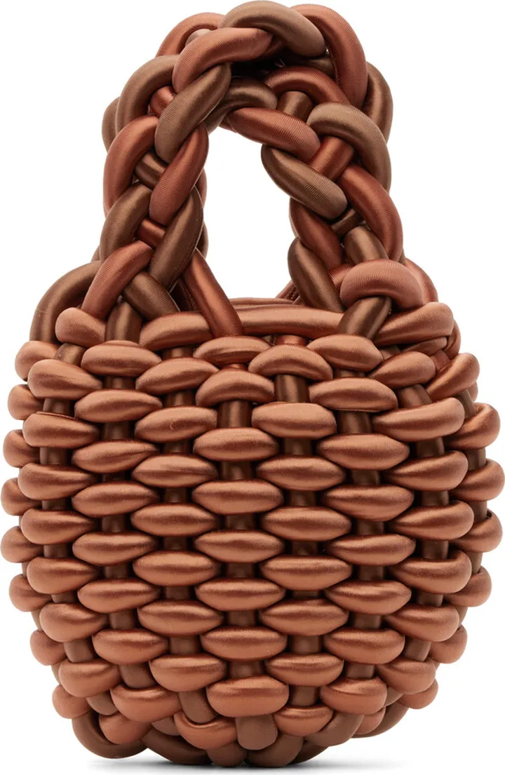 Isa Boulder SSENSE Exclusive Brown Pillow Sphere Bag