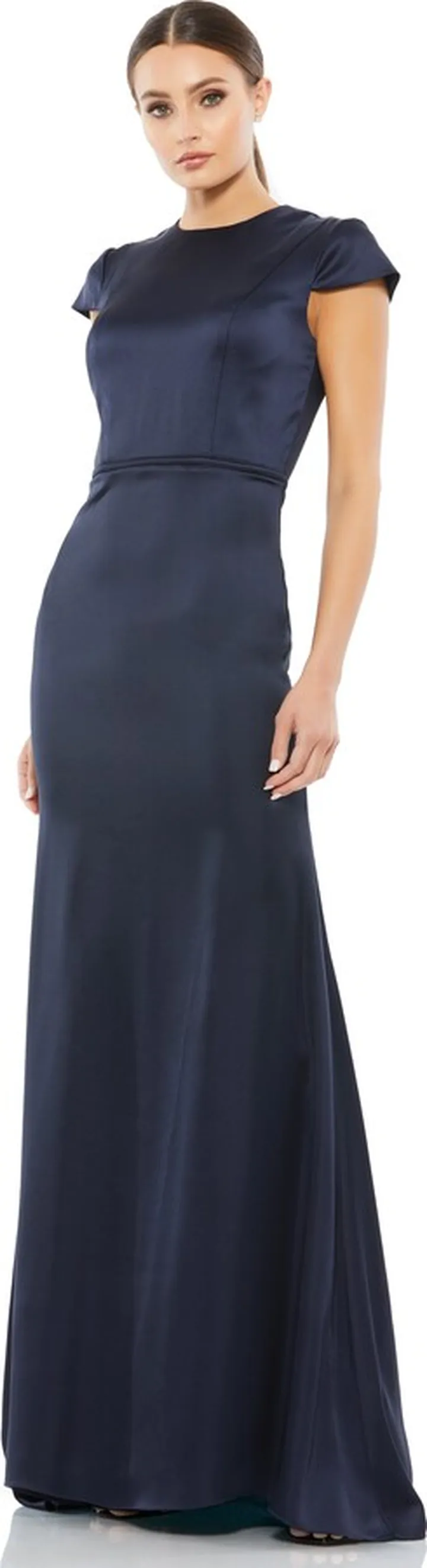 Cap Sleeve Gown