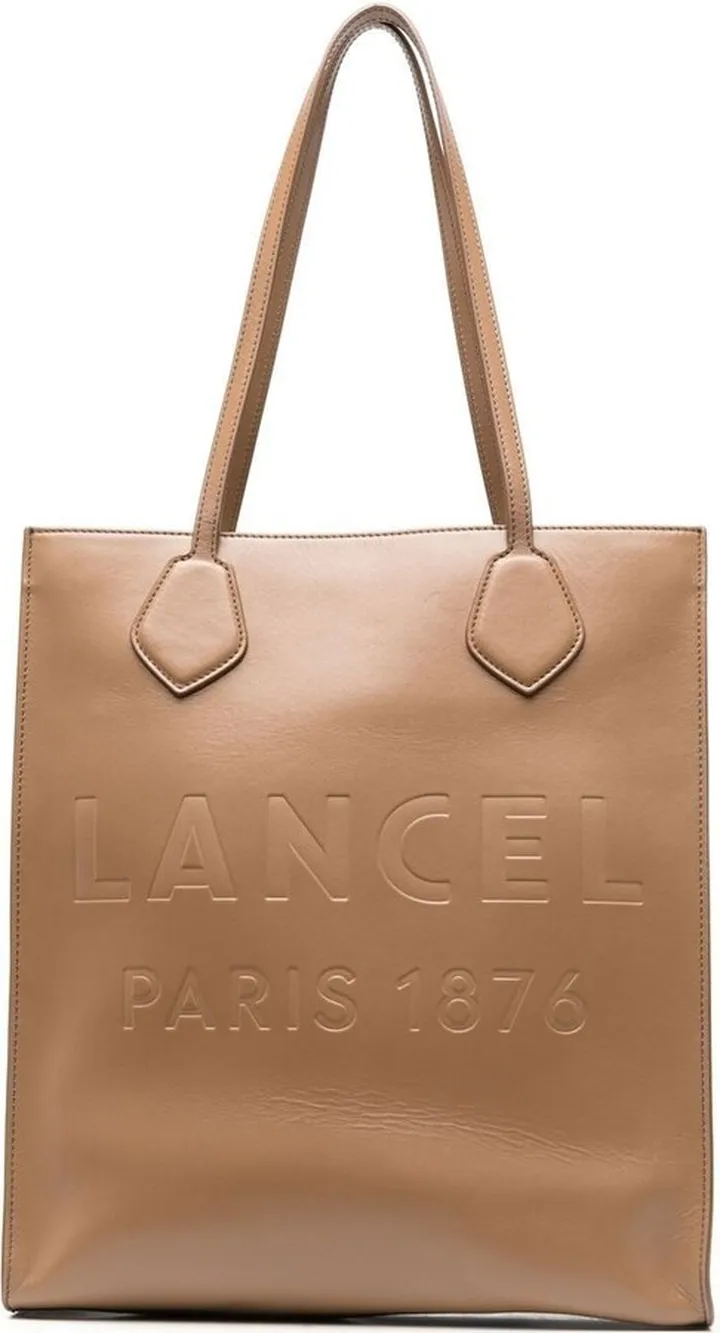 Logo-Embossed Tote Bag