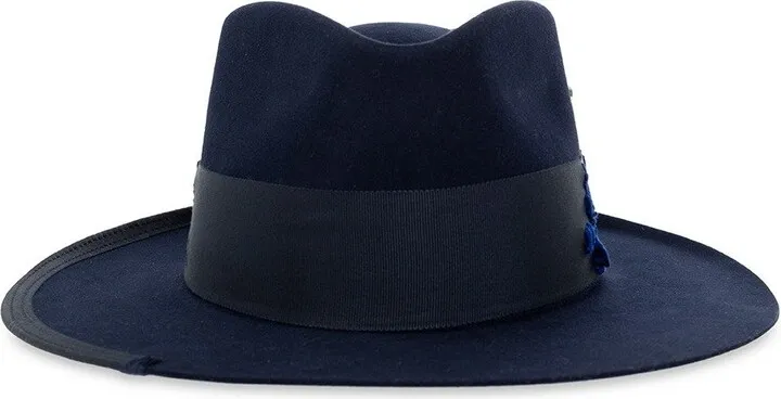Nick Fouquet Floral Motif Embroidered Hat