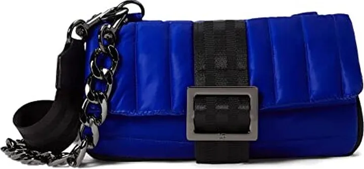 THINK ROYLN Jagger - Small (Deep Cobalt Liquid Nylon) Handbags