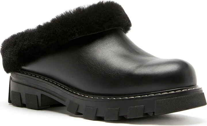Always Waterproof Genuine Shearling Lined Clog