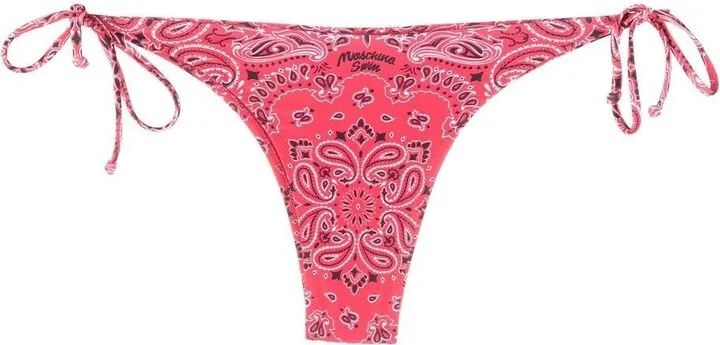 Bandana-Print Bikini Bottoms