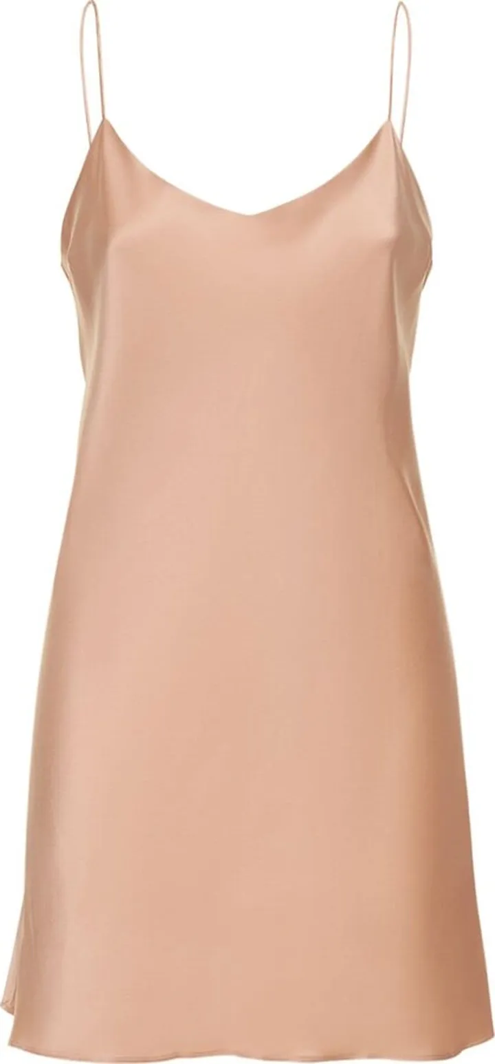 The Lyon satin mini dress
