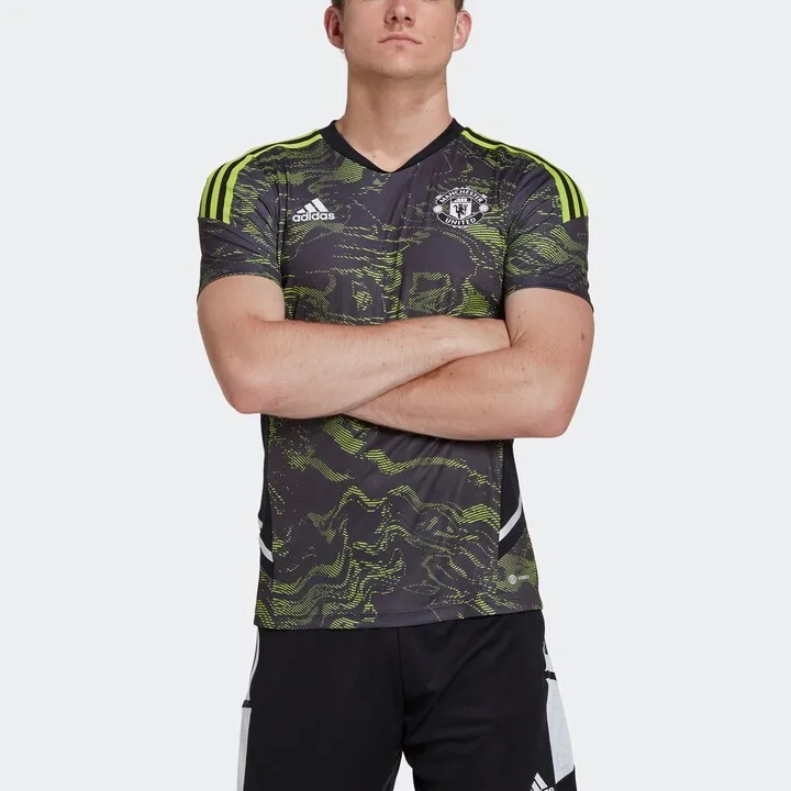 Men's adidas Manchester United Condivo 22 Training Jersey