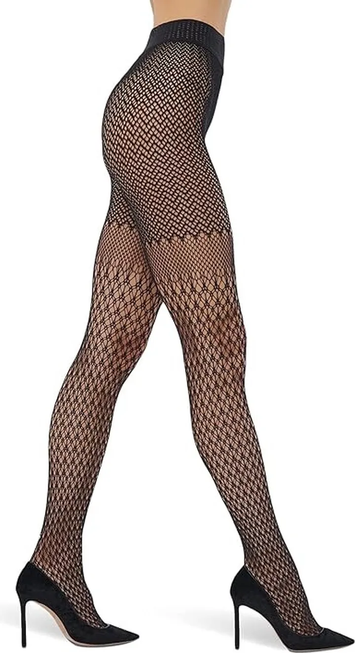 Wolford Overknee Net Tights (Black) Hose