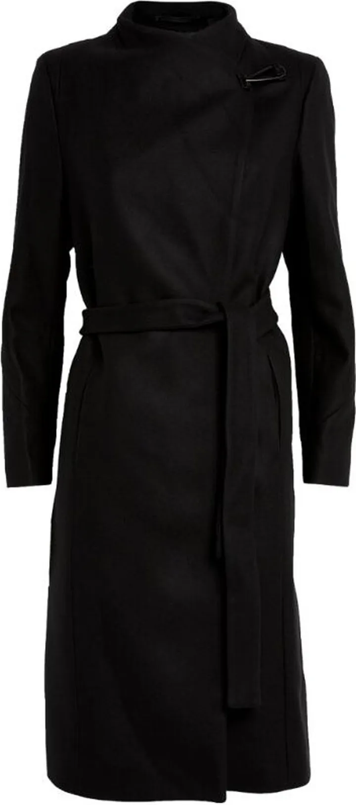 Allsaints Wool-Blend Riley Wrap Coat