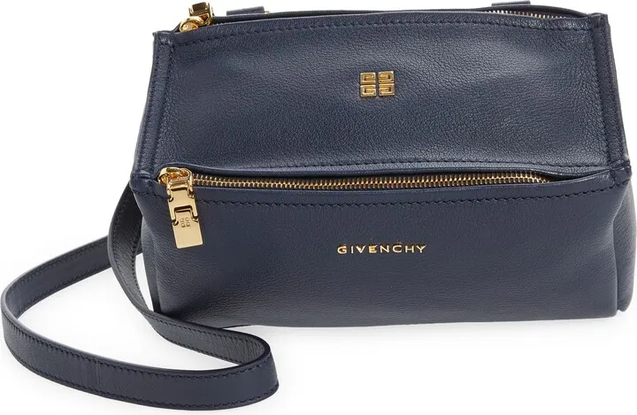Mini Pandora Leather Crossbody Bag
