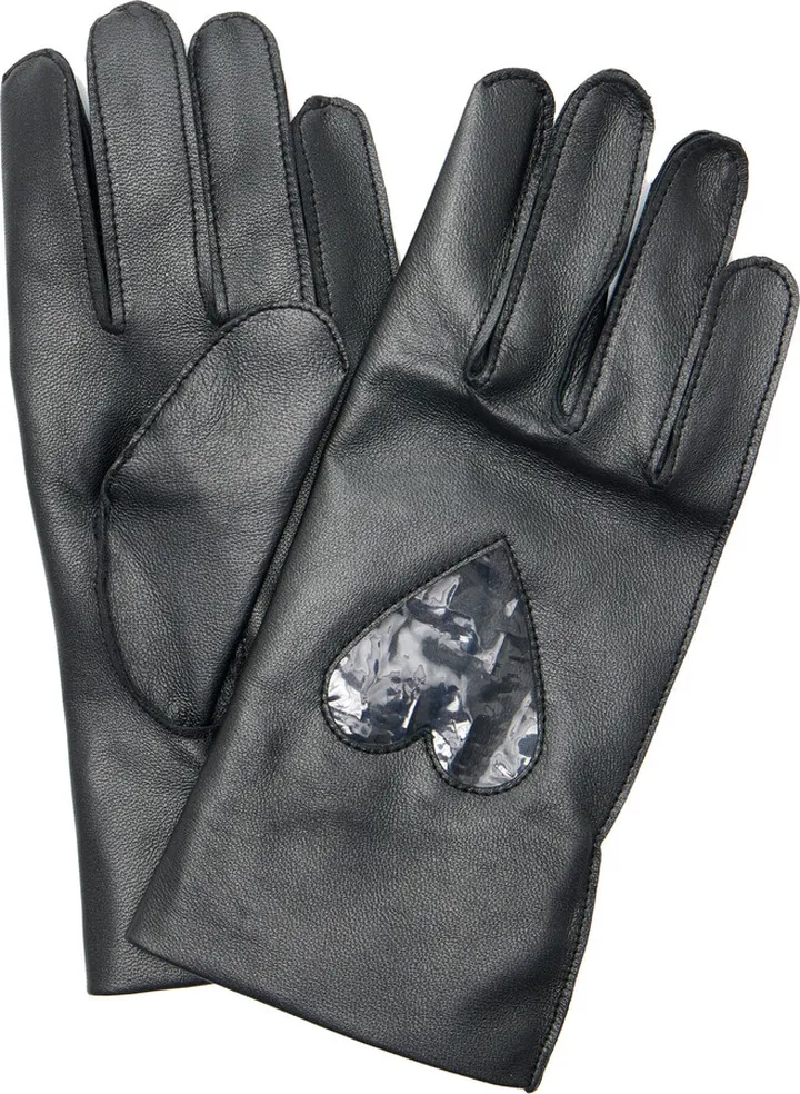 Women's Alove Pearl-Embellished Leather Gloves
