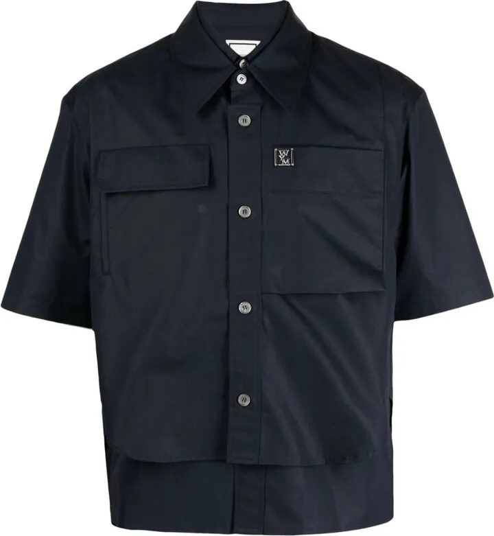 Logo-Detail Short-Sleeve Shirt