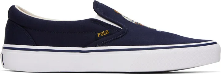 Polo Ralph Lauren Navy Keaton Sneakers