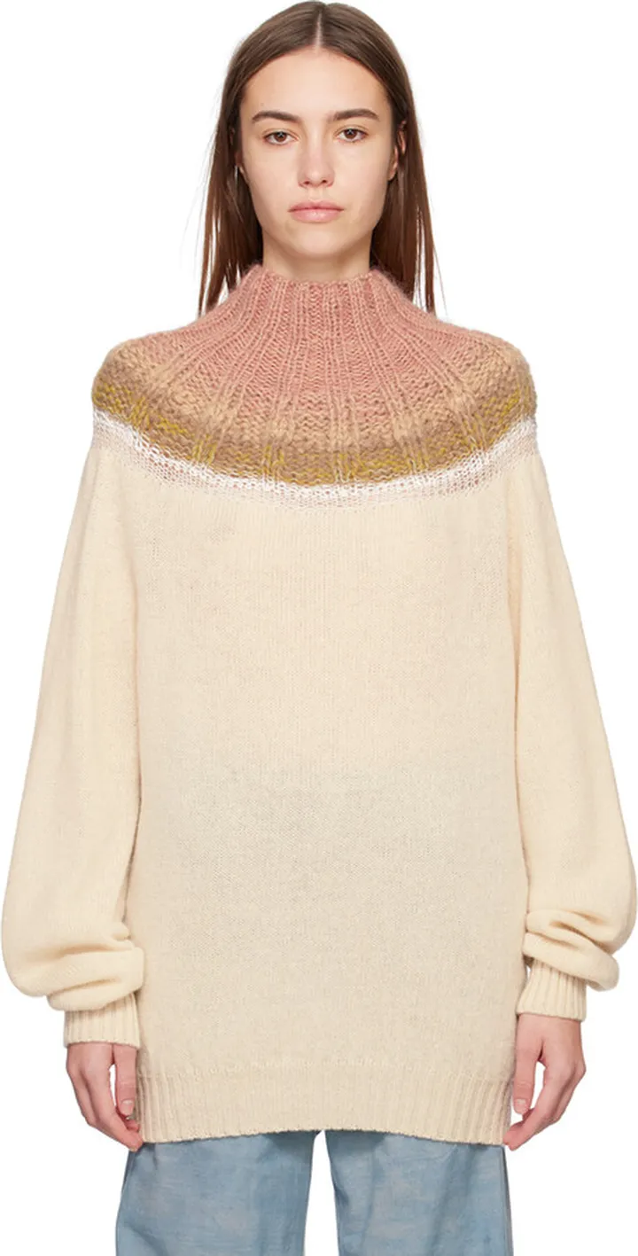 Bless Beige Passenpulli Turtleneck