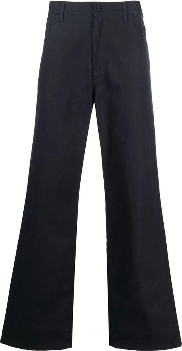 Mid-Rise Wide-Leg Jeans