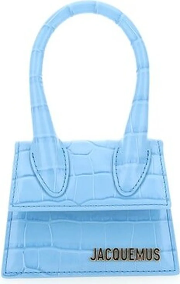 Jacquemus Logo Lettering Embossed Shoulder Bag