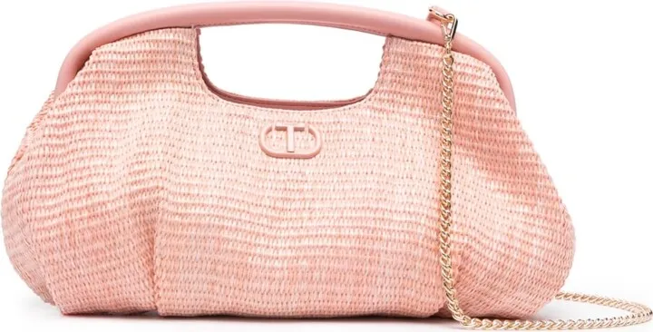 Interwoven Logo-Plaque Tote Bag