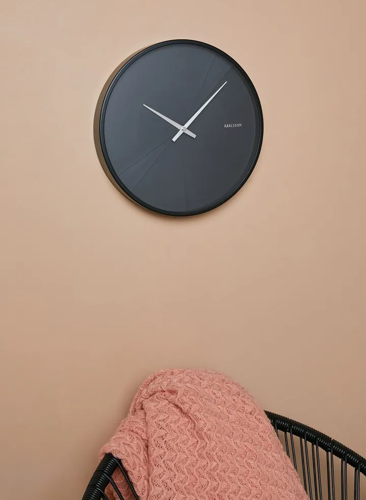 Layered Lines Wall Clock