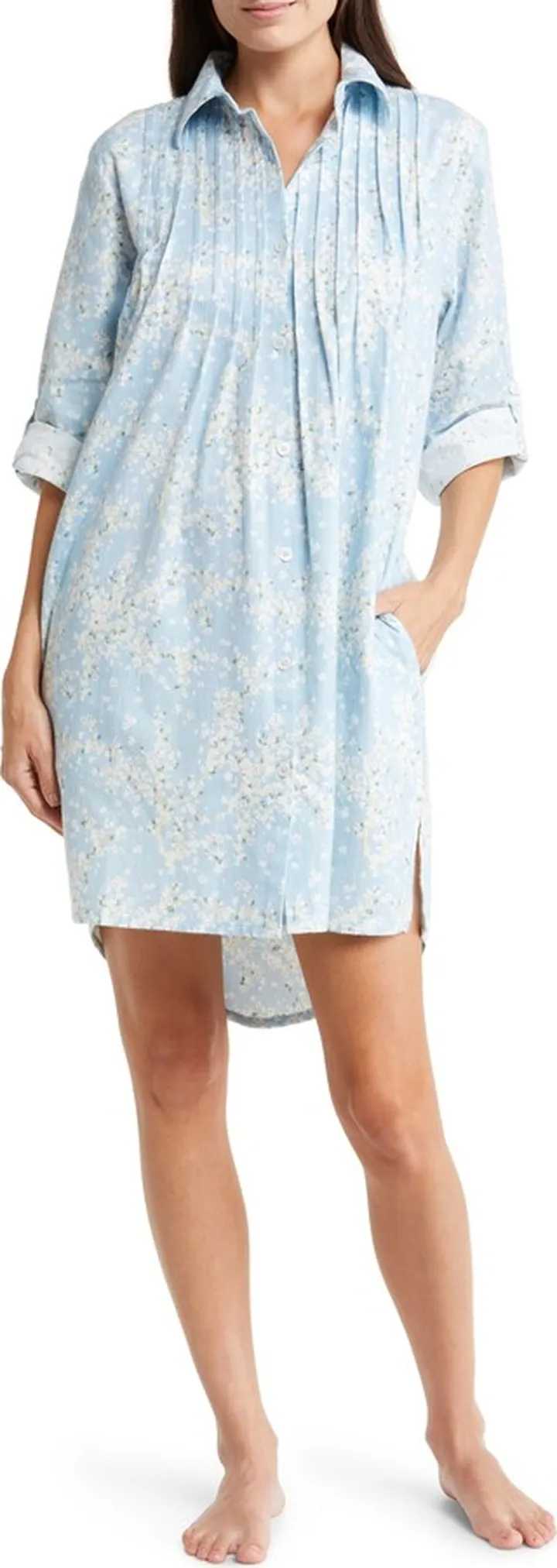 Cherry Blossom Print Nightgown