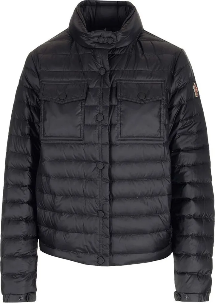 Moncler Grenoble Logo Patch Long-Sleeved Jacket