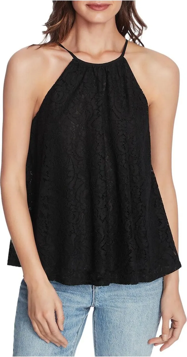 Womens Lace Halter Cami