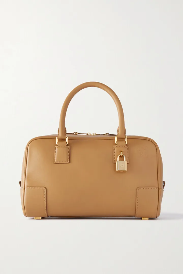 Loewe - Amazona 23 Leather Tote - Brown