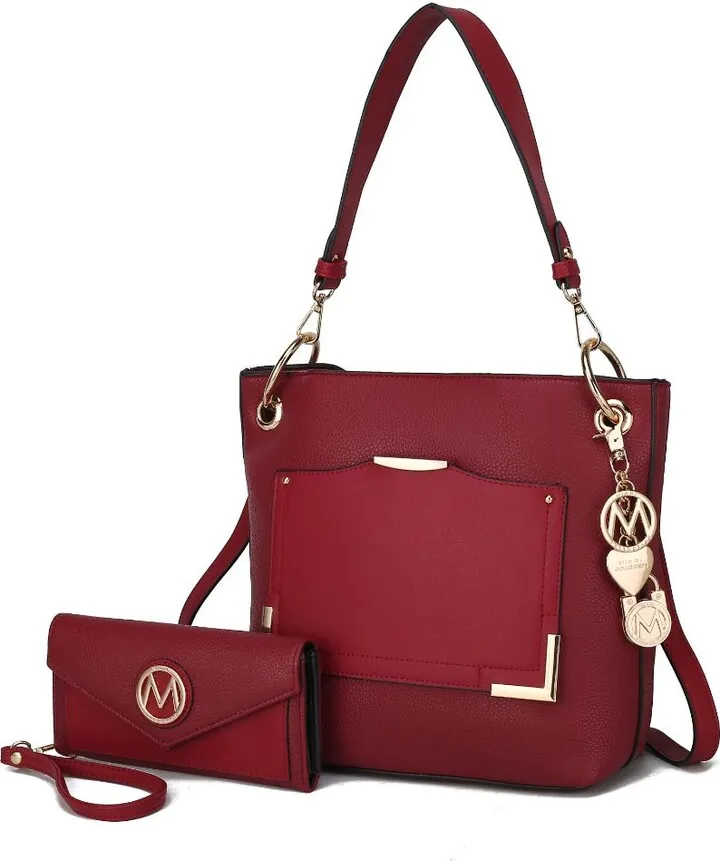 Grace Vegan Leather Shoulder Handbag