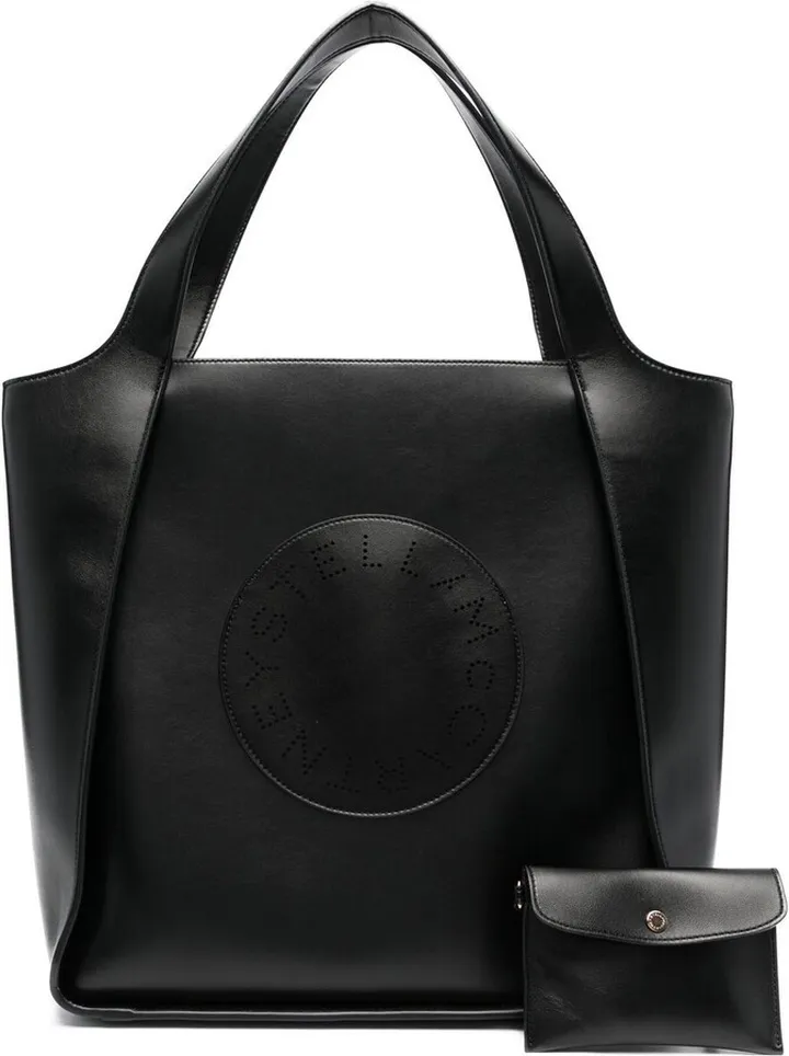 Stella perforated-logo tote bag