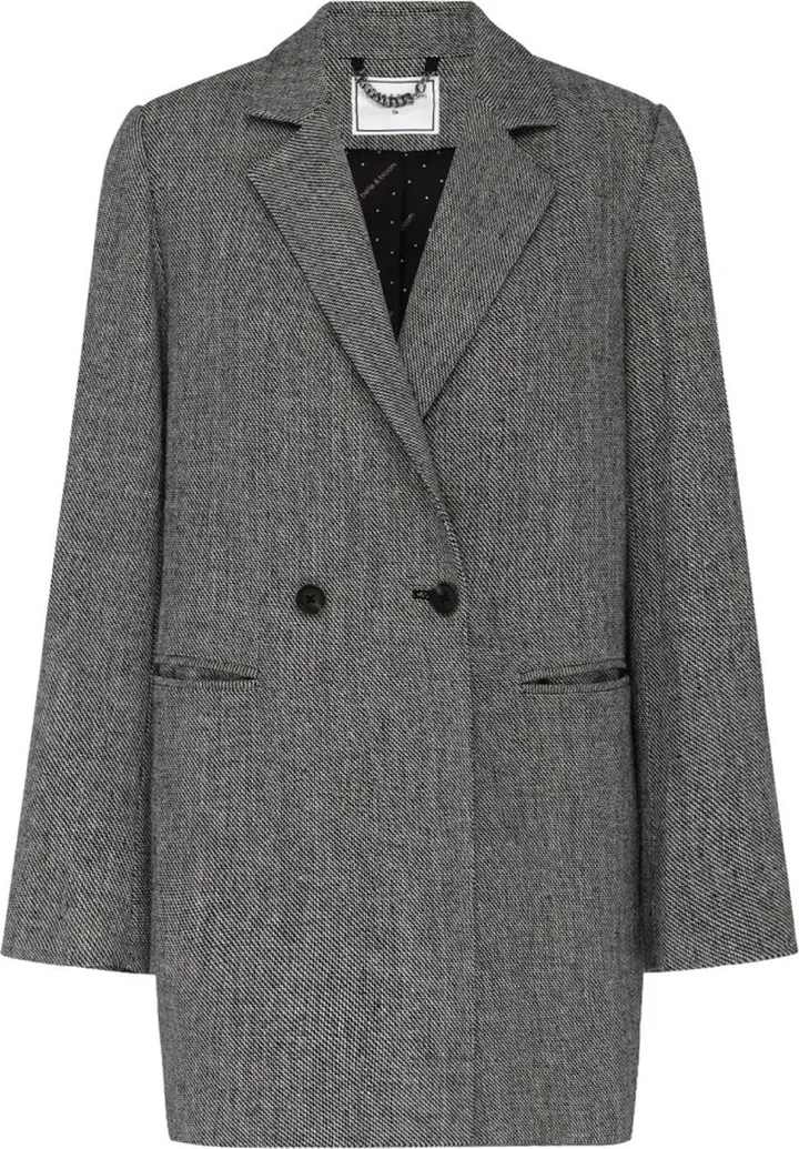 Belle & Bloom - Kensington Oversized Coat - Grey
