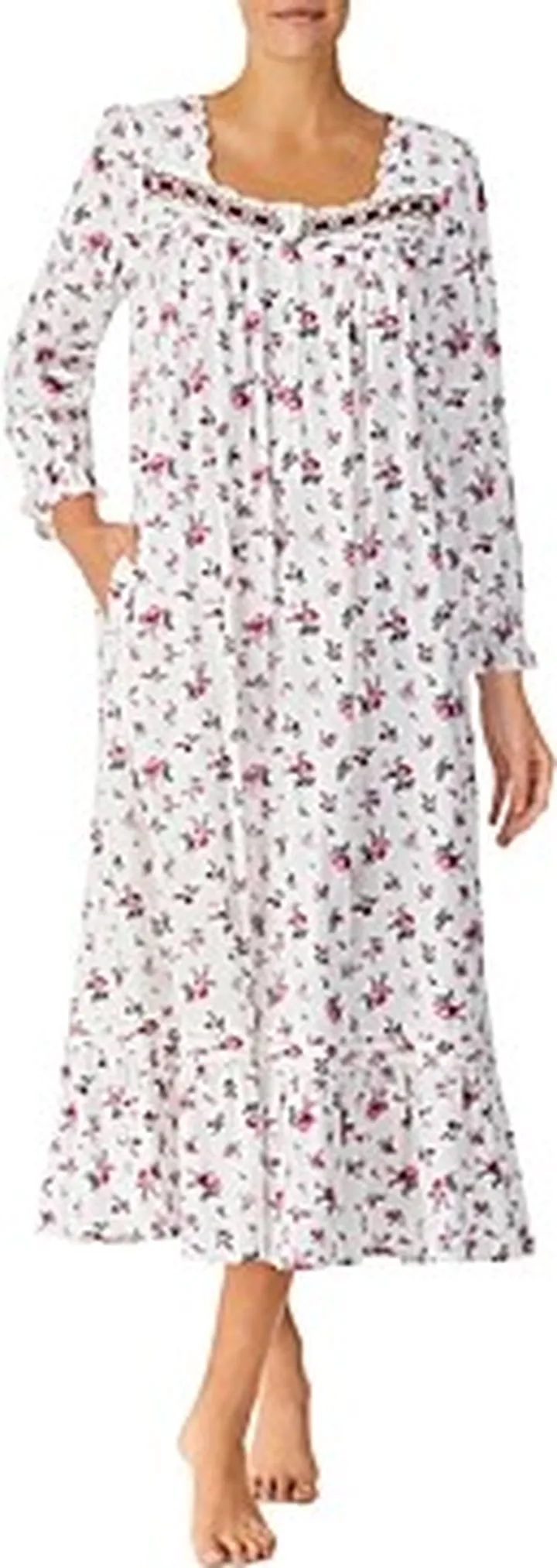 Eileen West Floral Print Ballet Nightgown