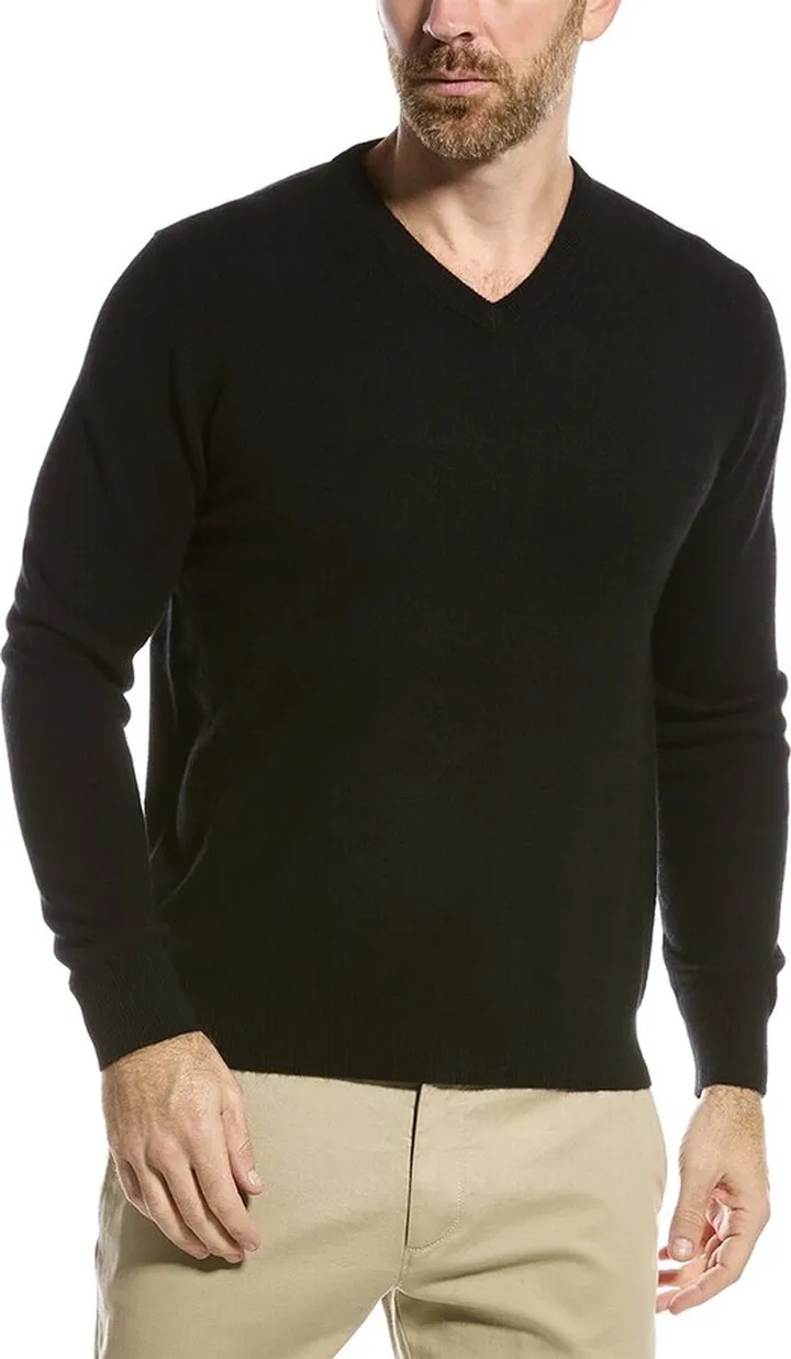 Magaschoni V-Neck Cashmere Sweater