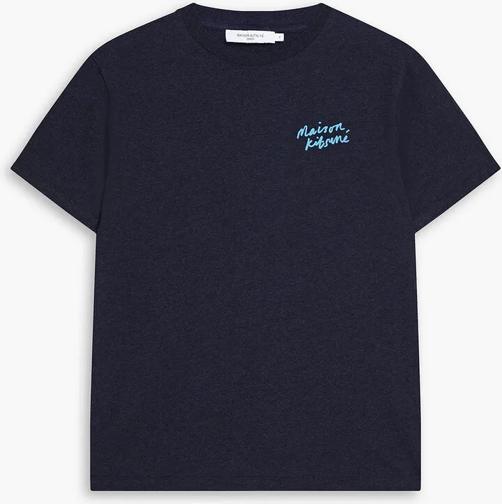 Printed cotton-jersey T-shirt