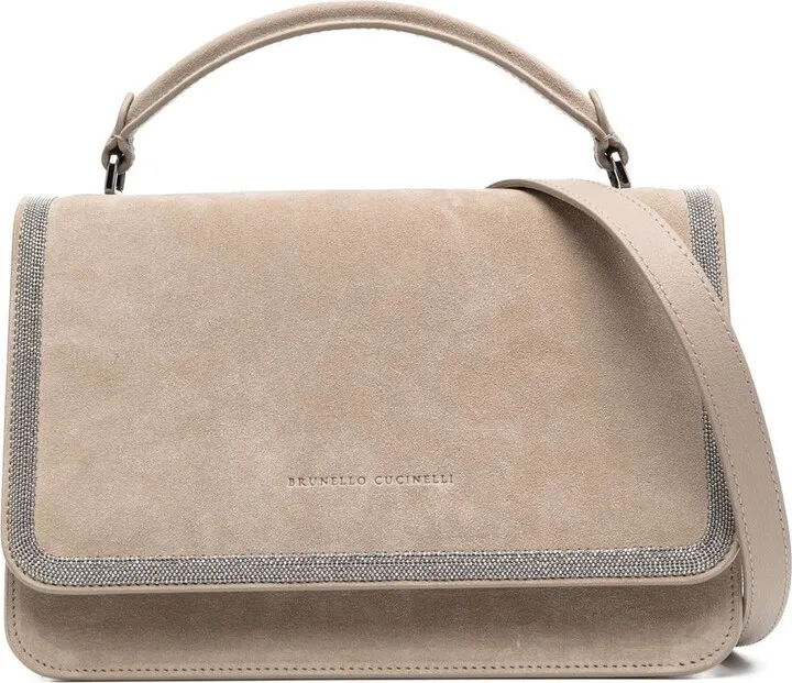 Suede Cross Body Bag