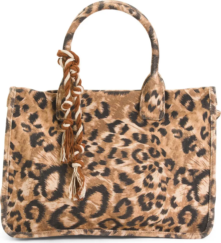 Cotton Canvas Orla Printed Tote