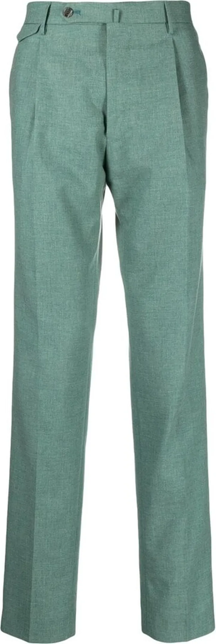 Straight-Leg Cut Trousers