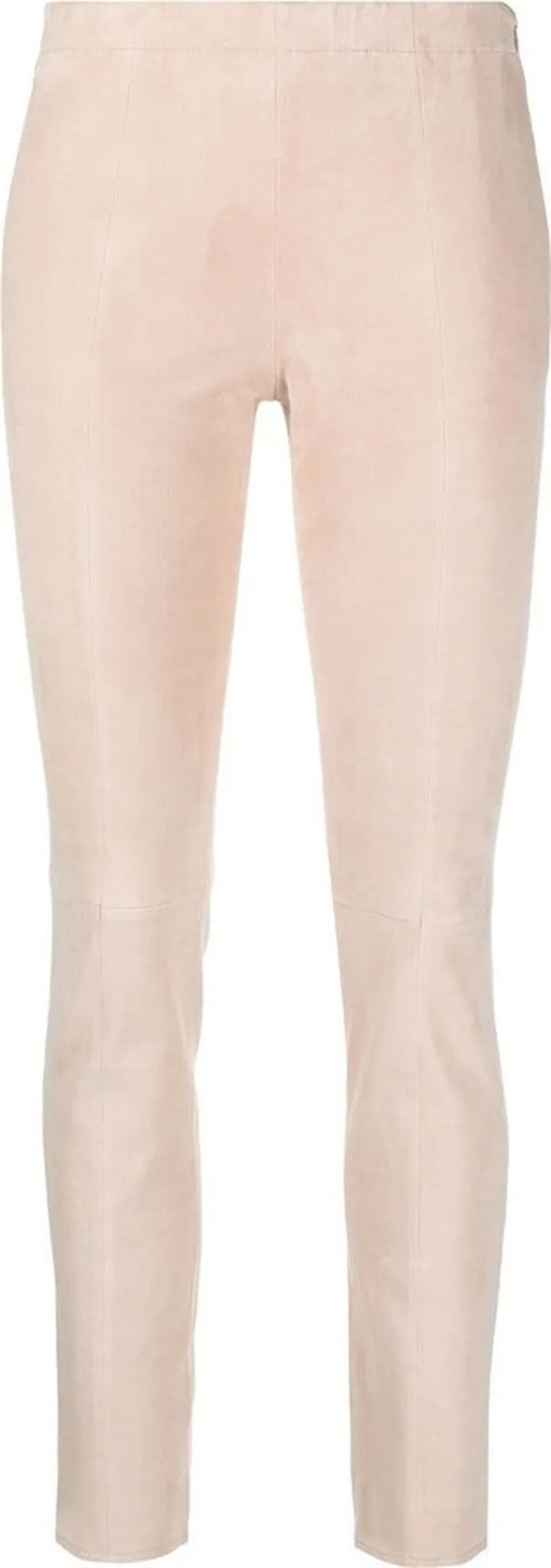 Mid-Rise Cropped Trousers