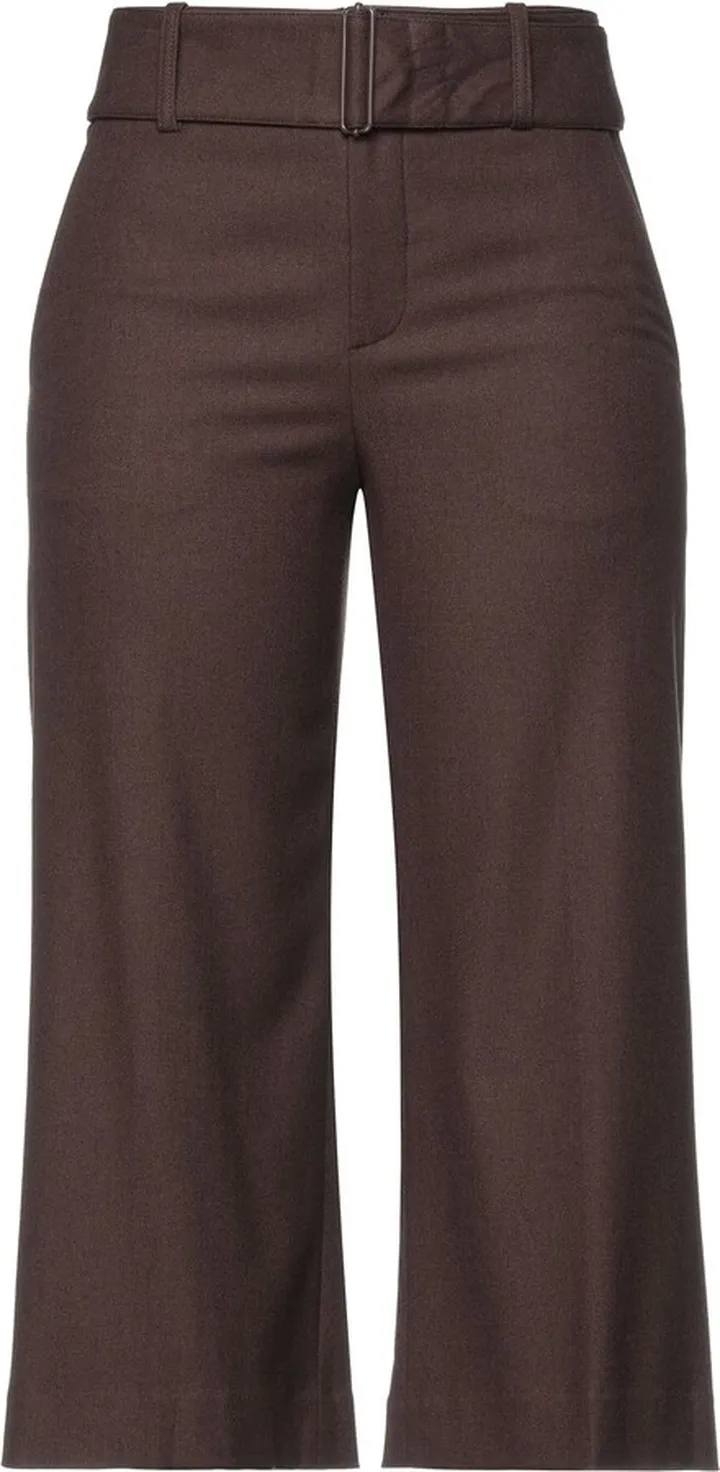 Cropped Pants Brown